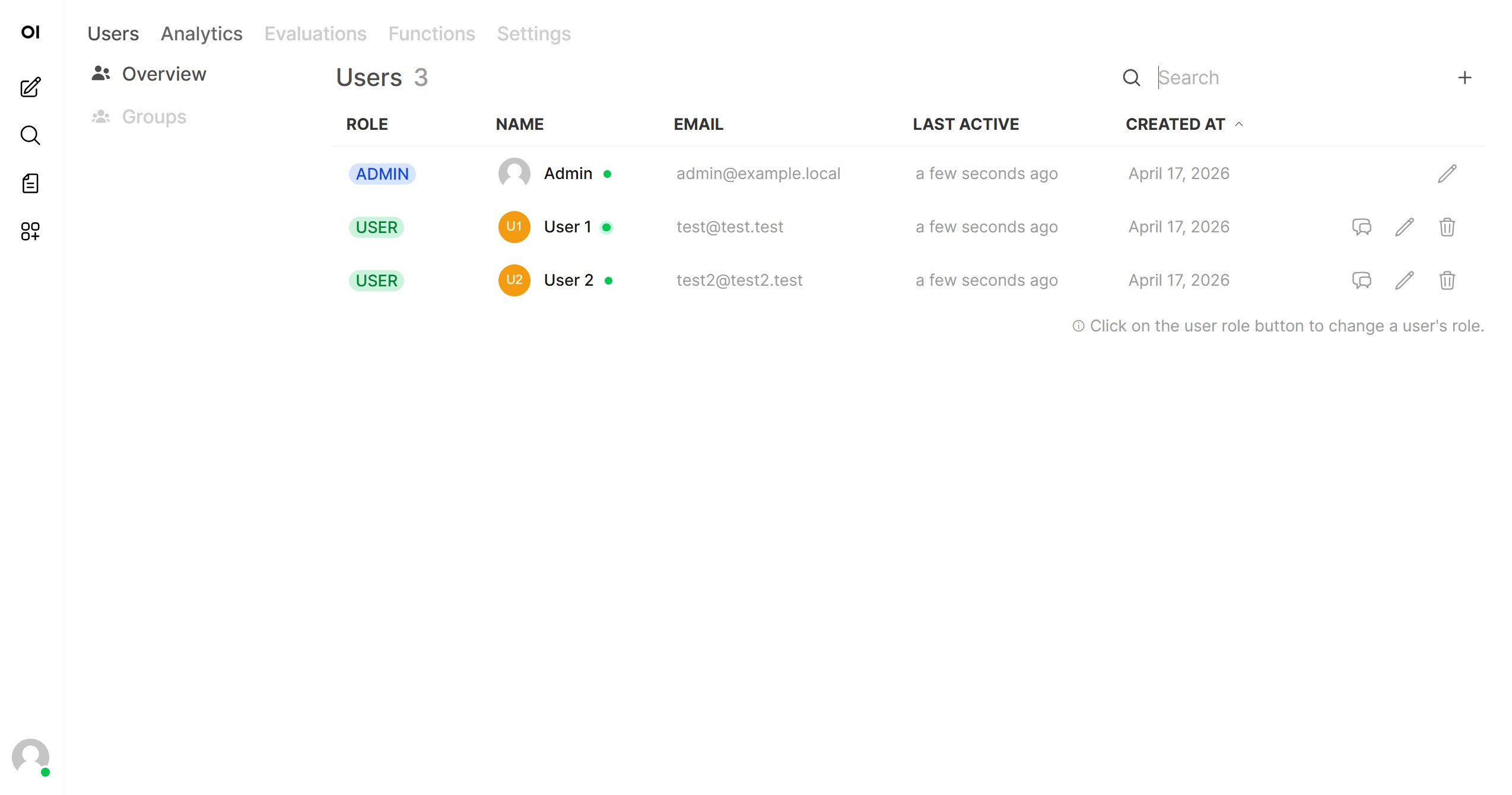 MYNA admin user management interface